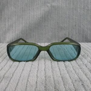 New Divine Eyewear Pandora Green/Clear Green Sunglasses NWT